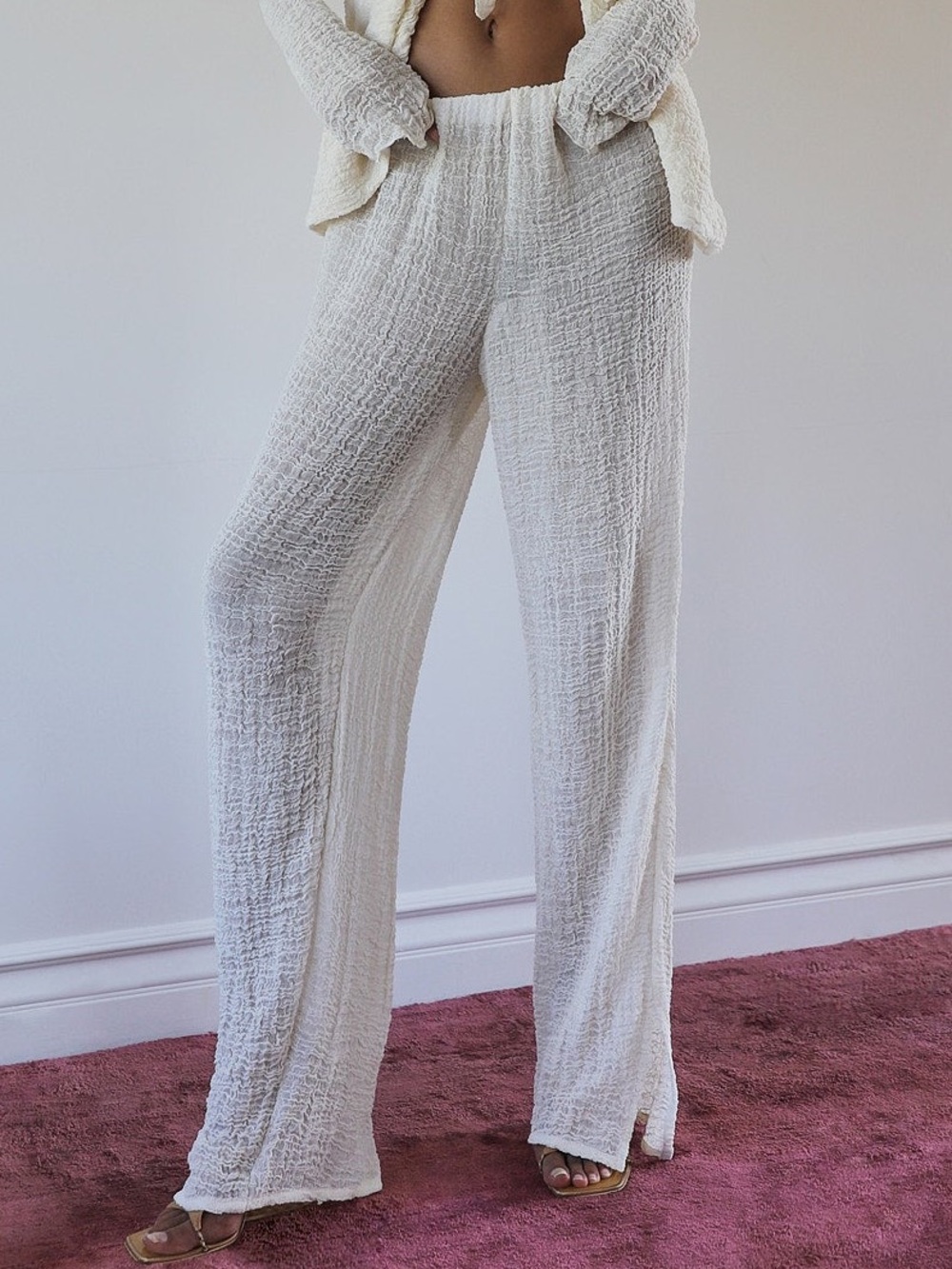 SAVANNAH MORROW Selene Pant in Cream
